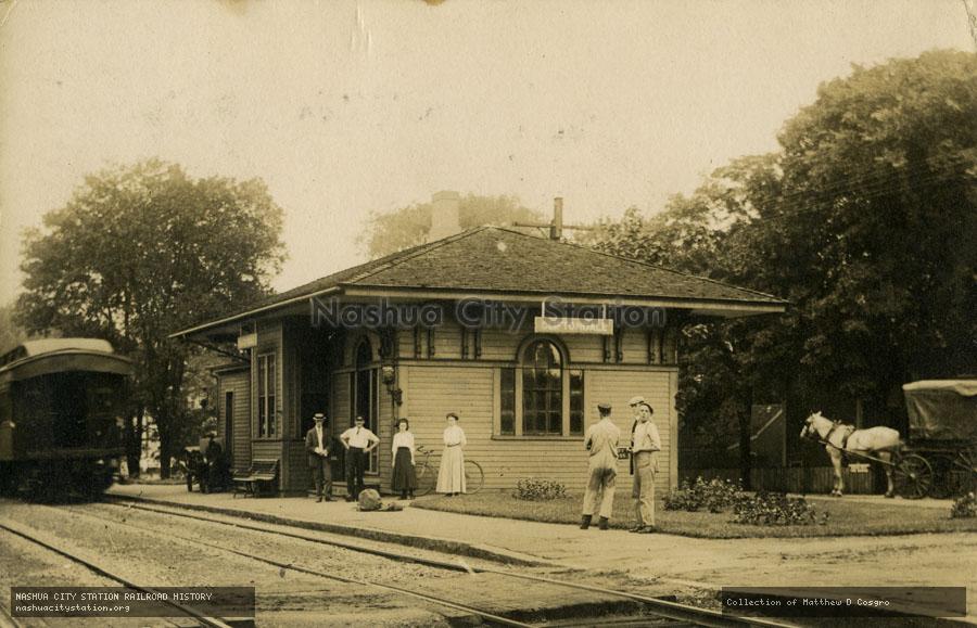 Postcard: Cliftondale station